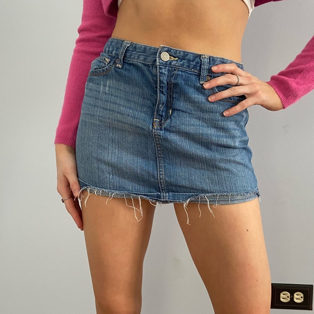 Jean Mini Skirt